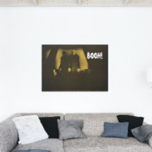 Booh Vampier Horror Nosferatu Geel