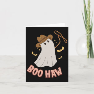 Boohaw spook Halloween Cowboy Cowgirl kostuum Retr Kaart