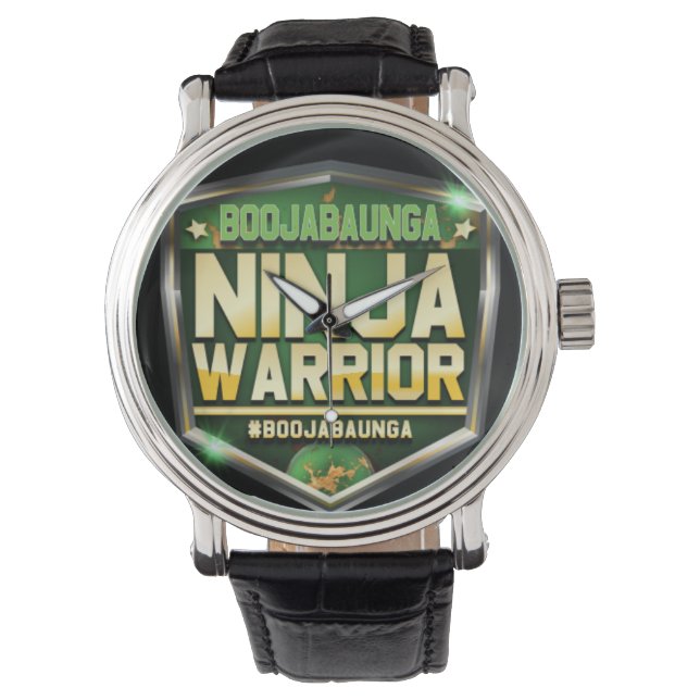 Boojabaunga Ninja Warrior Horloge (Voorkant)
