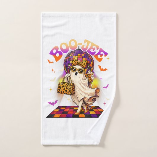 Boojee Geest Halloween Boo JEE Disco Handdoek (Handdoek)