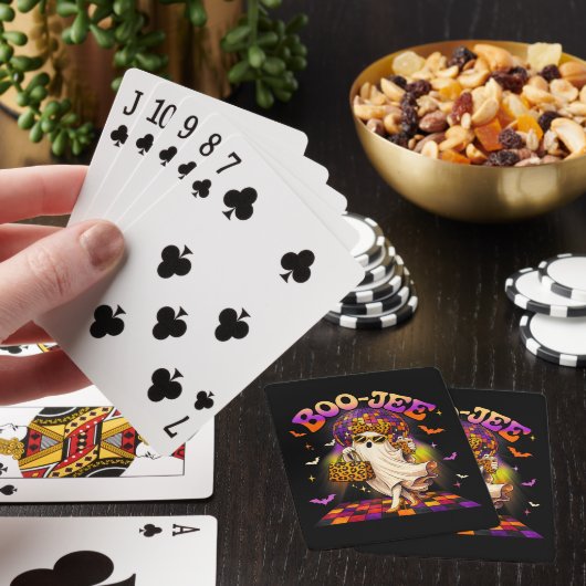 Boojee Geest Halloween Boo JEE Disco Pokerkaarten (Insitu)