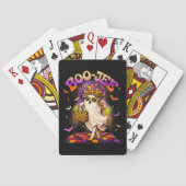 Boojee Geest Halloween Boo JEE Disco Pokerkaarten (Achterkant)