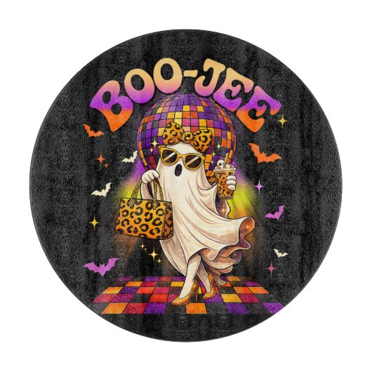 Boojee Geest Halloween Boo JEE Disco Snijplank (Voorkant)