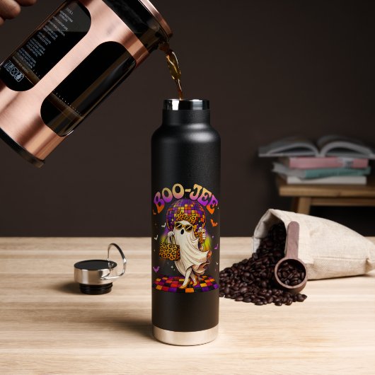 Boojee Geest Halloween Boo JEE Disco Waterfles (Koffie (Gedraaid) )