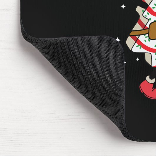 Boojee hier ziet eruit als een snack leuke kerst muismat (Hoek)