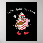 Boojee hier ziet eruit als een snack leuke kerst poster (Voorkant)