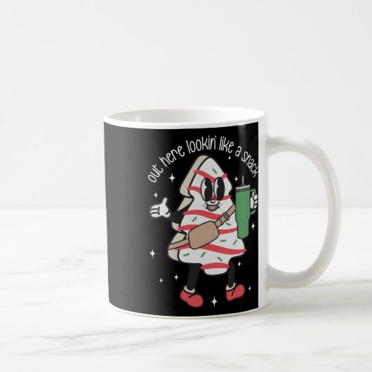 Boojee kerstboom taart hier kijken als een koffiemok (Rechts)