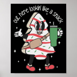 Boojee kerstboom taart hier kijken als een poster