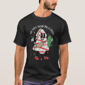 Boojee kerstboom taart hier kijken als een t-shirt (Voorkant)