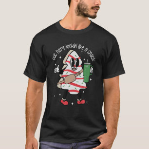 Boojee kerstboom taart hier kijken als een t-shirt