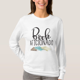 Book Aficionado Design T-shirt