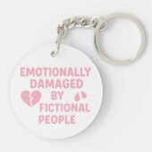 Book and anime heartbreak survivor sleutelhanger (Achterkant)