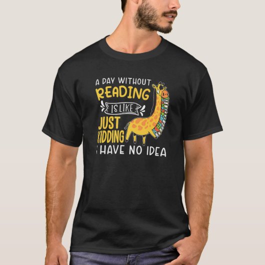 Book Apparel For Bookworms Reading Librarian 1 T-shirt (Voorkant)