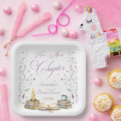 Book Baby Shower Papieren Bordje (Feest)