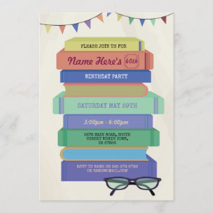 Book Birthday Library nodigt leesstapel uit Kaart