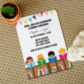 Book Birthday Uitnodiging