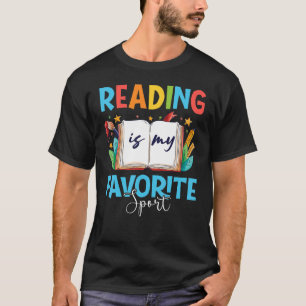 Book Bookish Nerds Book Reading is Mijn favoriete T-shirt