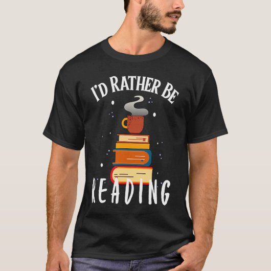 Book  Bookish Reading Bookworm Bibliophile Nerd Ge T-shirt (Voorkant)