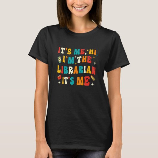 Book    Bookworm Book Nerd Librarian T-shirt (Voorkant)