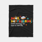 Book Boyfriends Definition Design  Fleece Deken (Voorkant)