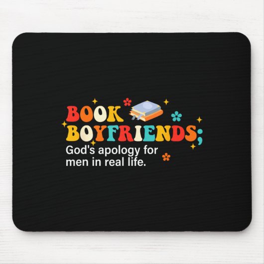 Book Boyfriends Definition Design  Muismat (Voorkant)