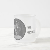 Book Boyvriend Kiss Matglas Koffiemok (Voorkant rechts)