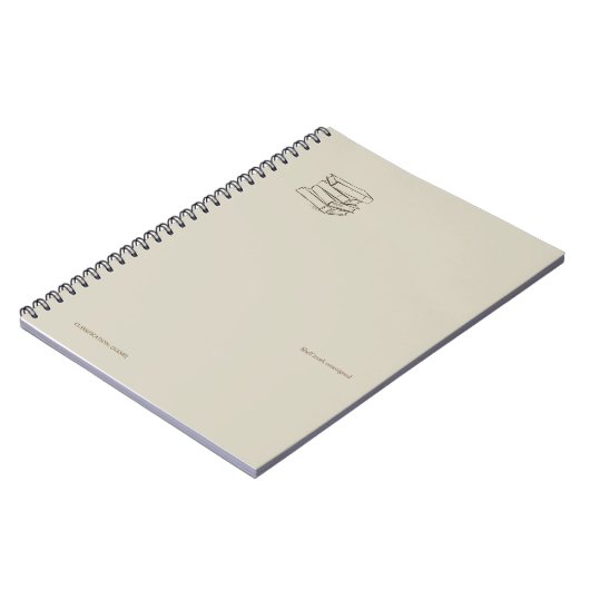 Book Bundle- Forgotten Archive- Minimal Notebook  Notitieboek (Linkerzijde)