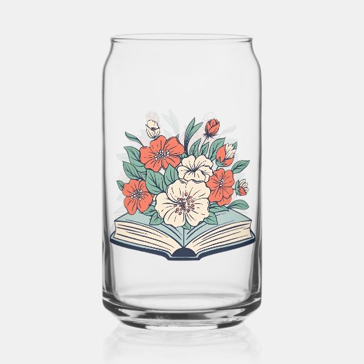 Book Can Glass Blikvorm Glas (Voorkant)