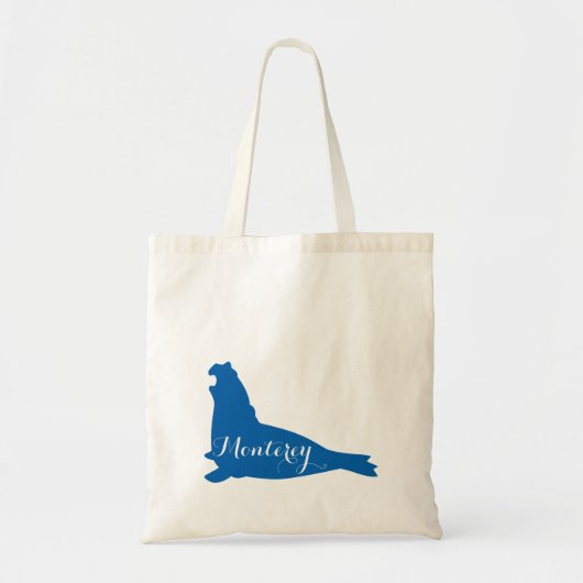 Book Canvas tas Bags Monterey California Zee Lion (Voorkant)