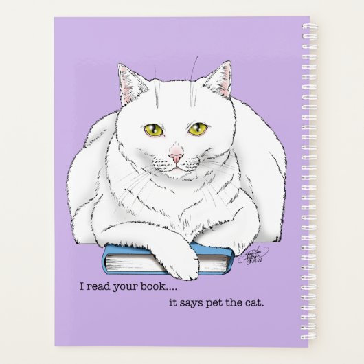 Book Cat Planner (Achterkant)