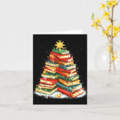 Book Christmas Tree Reading  Kaart (Gele Bloem)