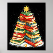 Book Christmas Tree Reading Poster (Voorkant)