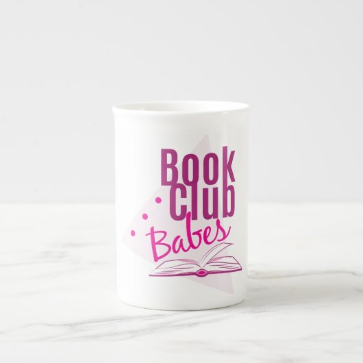 Book Club Babes Porselein Kop (Voorkant)