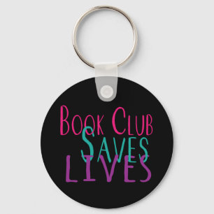 Book Club bewaart Sleutelhanger