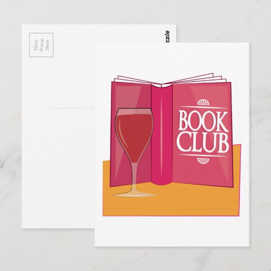 Book Club Briefkaart (Voorkant / Achterkant)