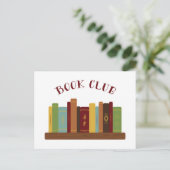 Book Club Briefkaart (Staand voorkant)
