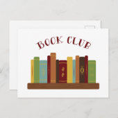 Book Club Briefkaart (Voorkant / Achterkant)