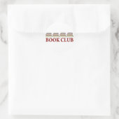 Book Club Cadeau voor lezers Ronde Sticker (Tas)