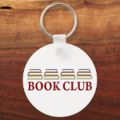 Book Club Cadeau voor lezers Sleutelhanger (Voorkant)