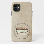 Book Club Case-Mate iPhone Case (Achterkant)