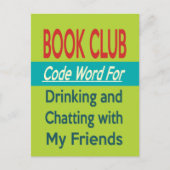 Book Club - Code Word Briefkaart (Voorkant)