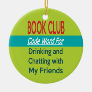 Book Club - Code Word Keramisch Ornament