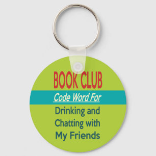 Book Club - Code Word Sleutelhanger