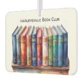 Book Club Customizable Auto Luchtverfrisser (Links)