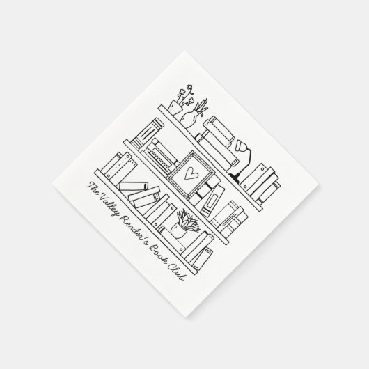 Book Club Event Personalized Servet (Hoek)