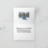 Book Club Feestdagen Kaart (Binnen)