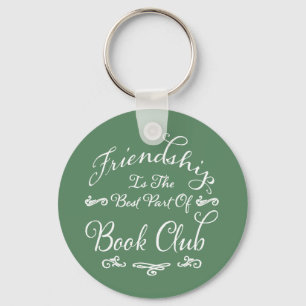 Book Club Friendship Key Holder Green Sleutelhanger