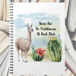 Book Club Funny Llama Journal Notitieboek