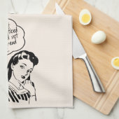 Book Club Funny Retro Tea Towel Theedoek (Quarter Fold)