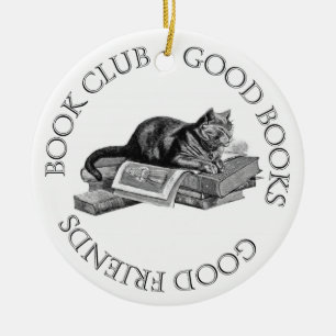 Book Club - Good Books - Goede vrienden Keramisch Ornament